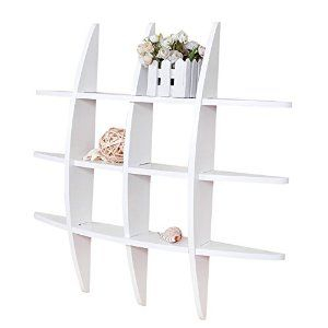 Wonderful Welland Chicago Wall Floating Corner Shelf 20 Inch White ... inside Unlock Your Corner Space The Chicagoland Way