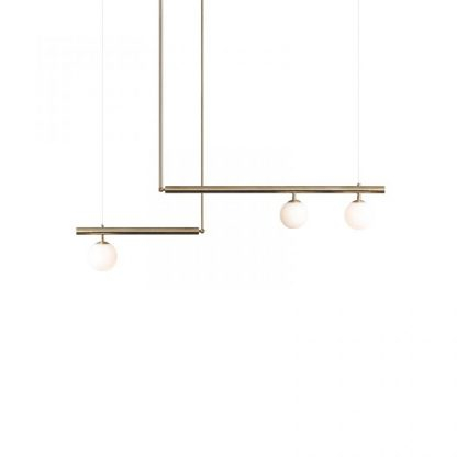 Xantha Fashionable Minimalist Linear Pendant Light | Light Atelier throughout How to Master Minimalist Linear Pendant Lights in Your Home Design