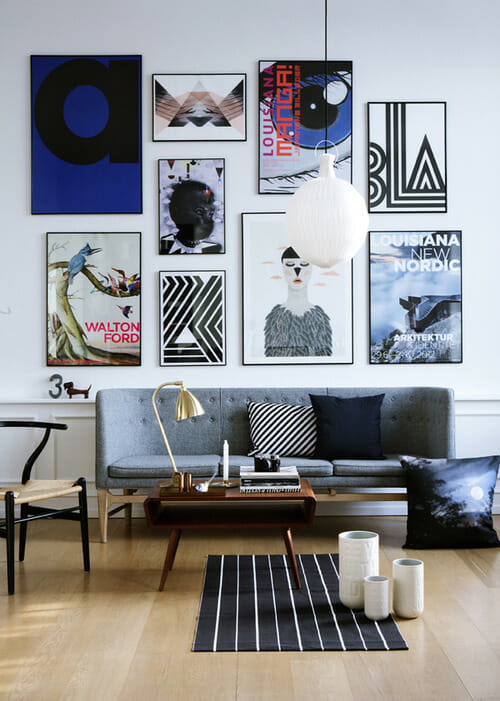 Your Guide To Creating The Perfect Gallery Wall in An Insider's Guide To Creating The Perfect Gallery Wall