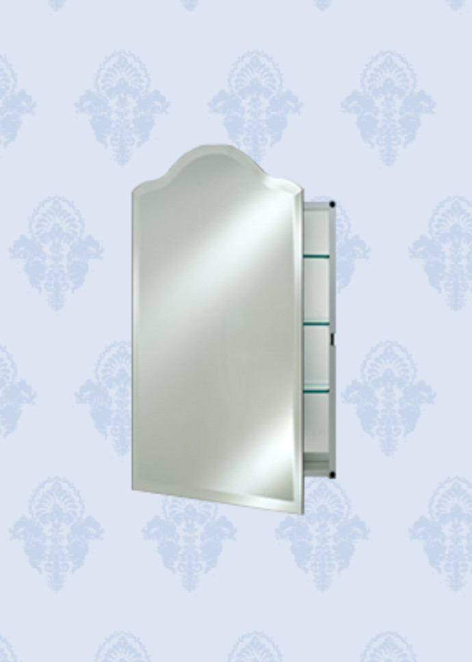 Afina Medicine in Afina Signature 4 Door Medicine Cabinet