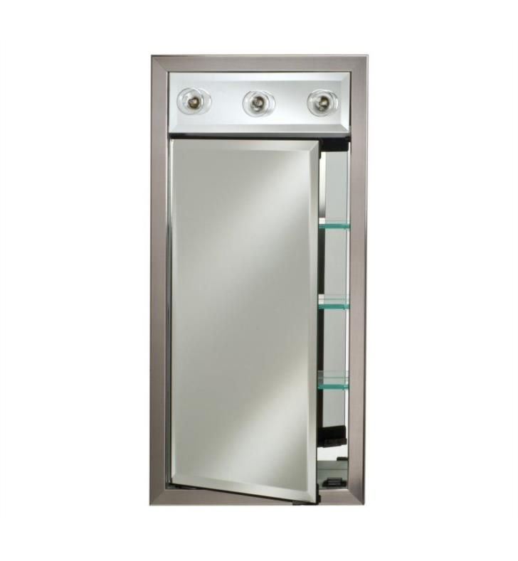 Afina Sd-Lc1734Rglift-125 Signature 32 3/4" Recessed Polished Glimmer ... within Understanding the Afina Signature 4 Door Medicine Cabinet Espresso Series Design Philosophy
