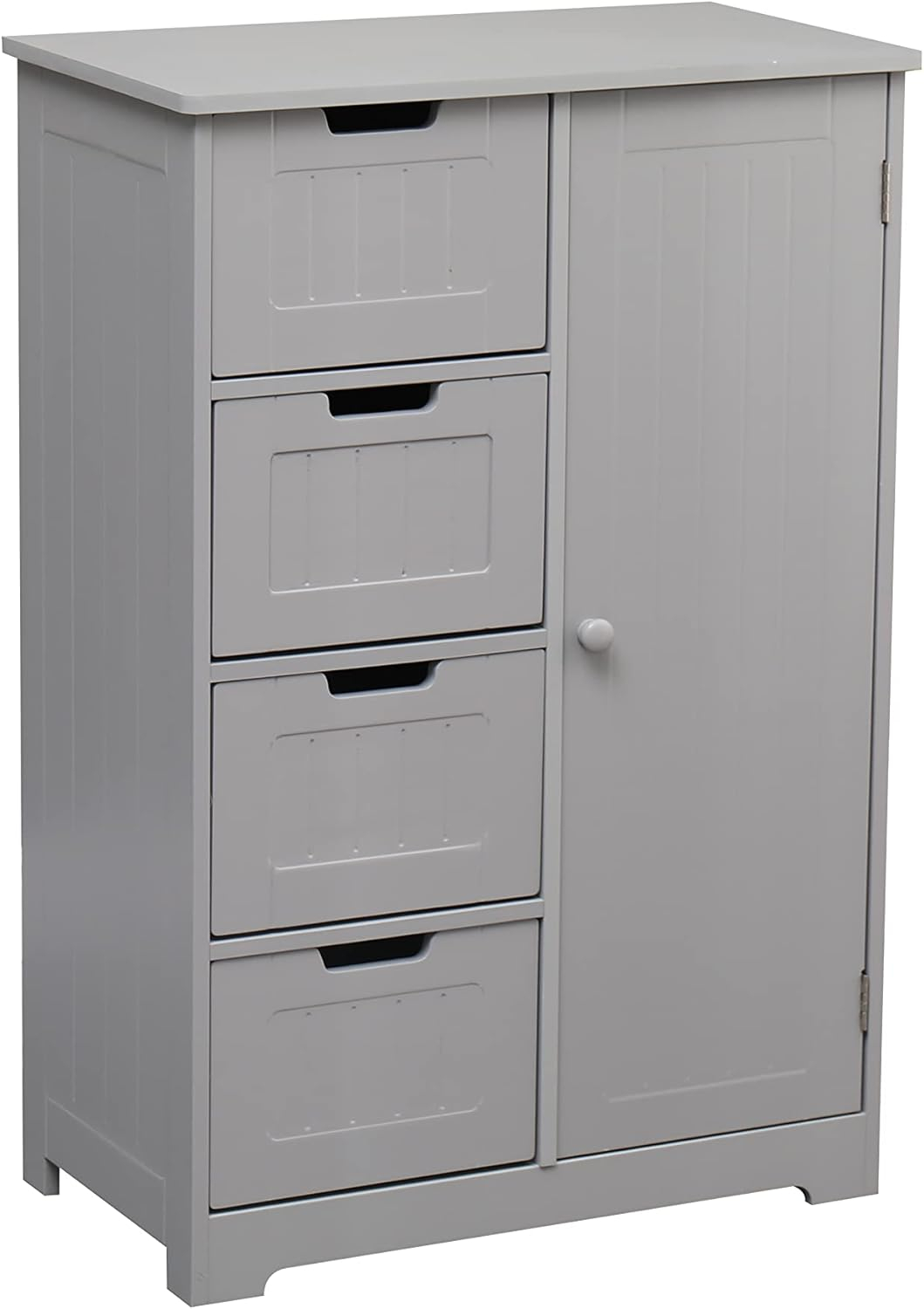 Alpha Mdf Bathroom Floor Cabinet With 4 Drawers And 1 Door Bathroom ... with regard to Exploring the Practical Benefits of Tall Wooden Bathroom Cabinets