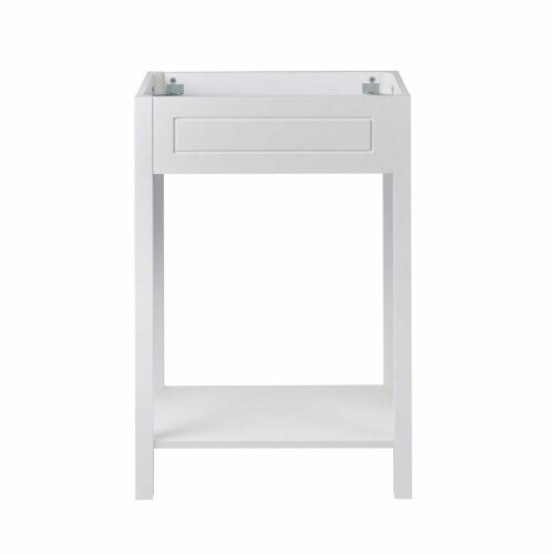 Altura 24 Bathroom Vanity Cabinet, White, 1 Unit - Ralphs regarding Altura 24" Bathroom Vanity Cabinet, White