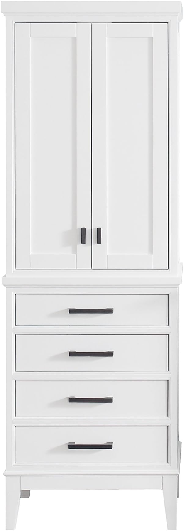 Amazon.com: Avanity Madison 24 In. Linen Tower In White Finish : Tools ... throughout Avanity Madison 24" Linen Tower