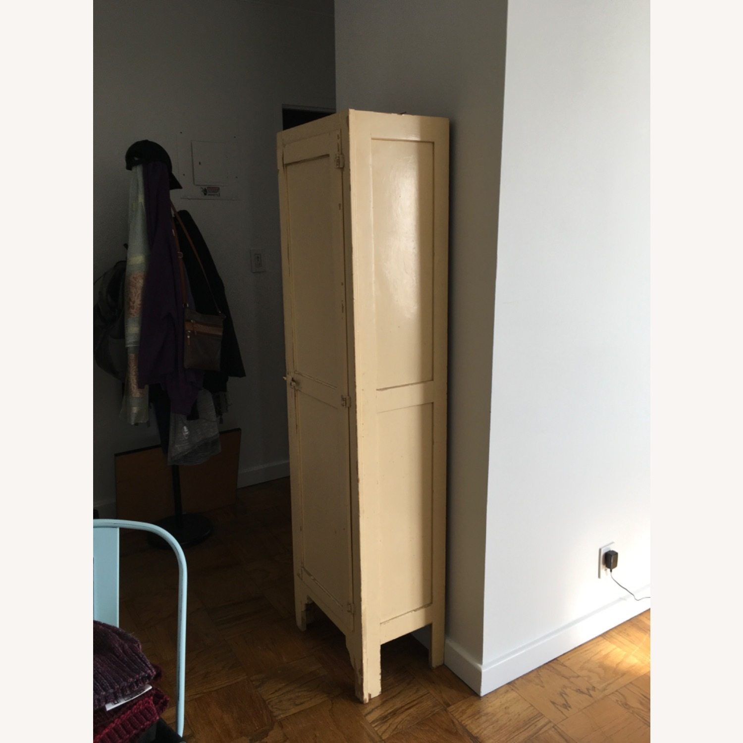 Antique Hoosier Side Cabinet/Original Finish - Aptdeco inside Exploring Storage Solutions with Oates 9 inch Side Cabinet in Warm Tan Shade