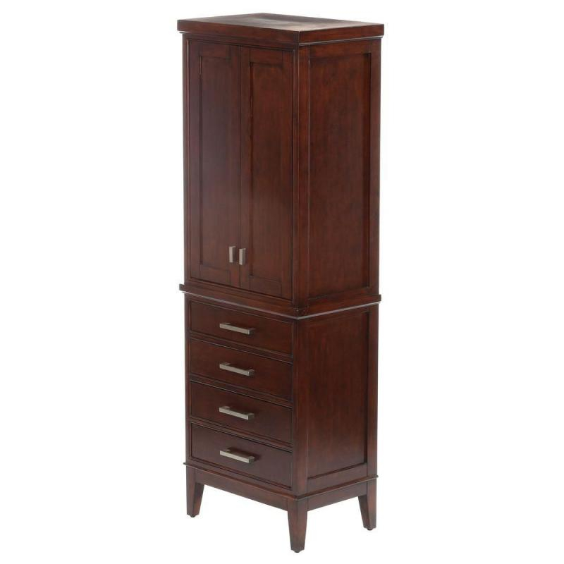 Avanity Madison 24" Linen Tower In Light Espresso Finish | Productfrom.com pertaining to Avanity Madison 24" Linen Tower
