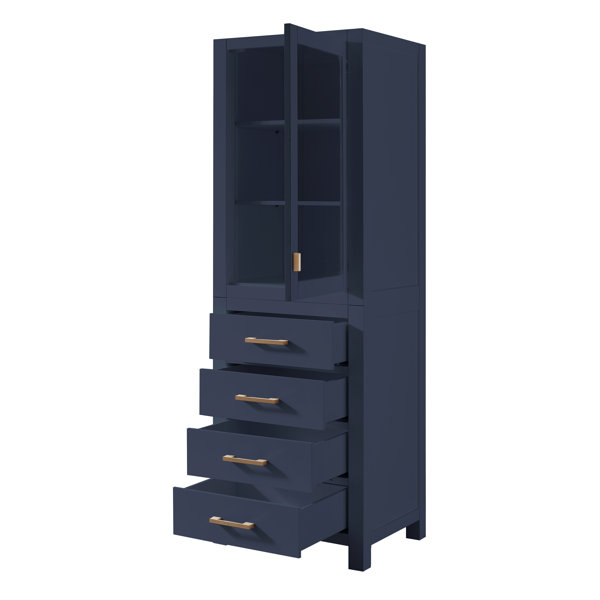 Avanity Modero 24" W X 71" H Linen Tower & Reviews | Perigold intended for Avanity Modero 24" Linen Tower