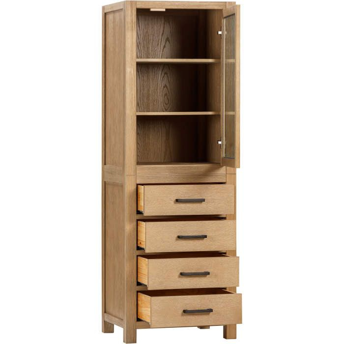 Avanity Modero-Lt24-Oa Modero 24" Linen Tower | Qualitybath.com with regard to Avanity Modero 24" Linen Tower