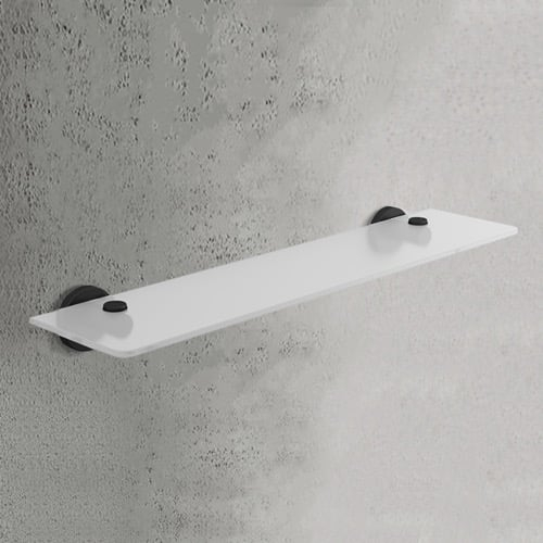 Bathroom Shelves - Thebathoutlet for Ice Frosted Glass Bathroom Shelf