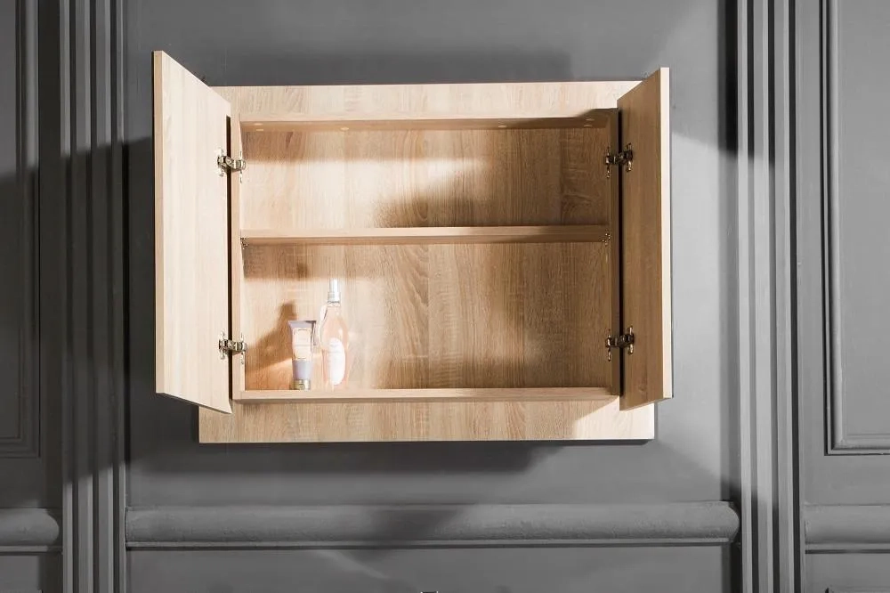Bathroom Storage - 36'' Oak Medicine Cabinets | Vanitysale with Magna Medicine Cabinet-Light Oak/White