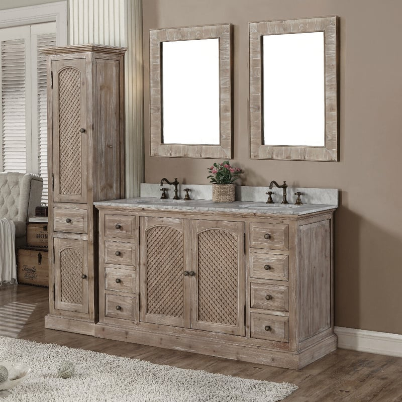 Bathroom Vanity Linen Cabinet – Rispa throughout Designing Your Bathroom Around Practical and Eco-Friendly Storage Options