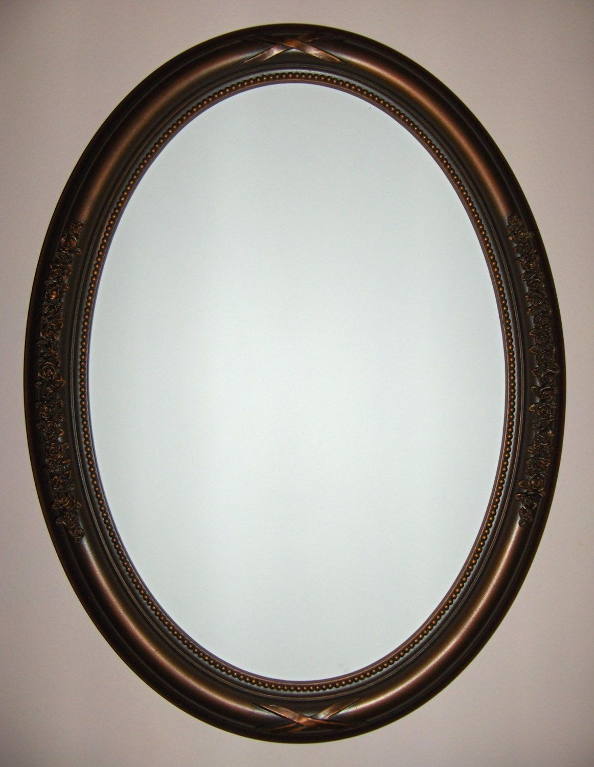 Best 15+ Of Oil Rubbed Bronze Oval Wall Mirrors pertaining to 29" Farmhouse Bronze Oval Mirror