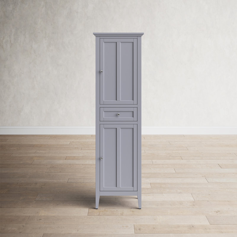 Birch Laneâ„¢ Gardner 21'' W X 73'' H X 18'' D Free-Standing Linen ... in Wlf2121 Linen Cabinet