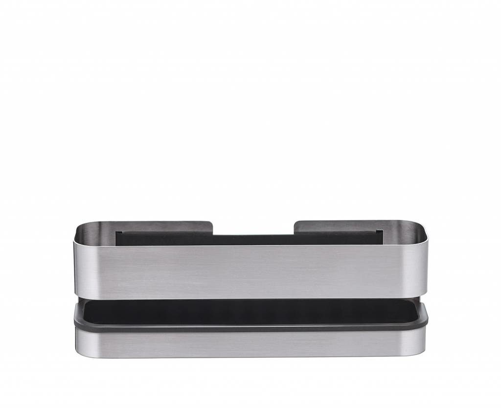 Blomus Nexio Shower Basket 25Cm (68941) - Brushed Stainless Steel, Mat ... within Nexio Shower Shelf, 2.76"X13.4"