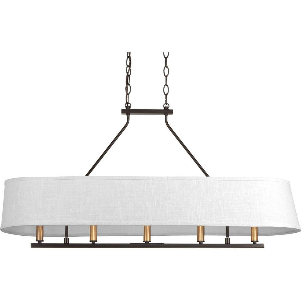 Bronze Linear Chandelier Kitchen At Mariam Mountgarrett Blog throughout High Line 8-Light Linear Chandelier, Satin Bronze