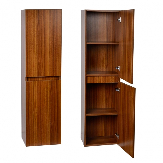 Buy 16" X 59" Linen Cabinet In Walnut Tn-A1000-Sc-Tk On Conceptbaths.com for 16" X 67" Linen Cabinet, Walnut Tn-N1200-Sc-Wn