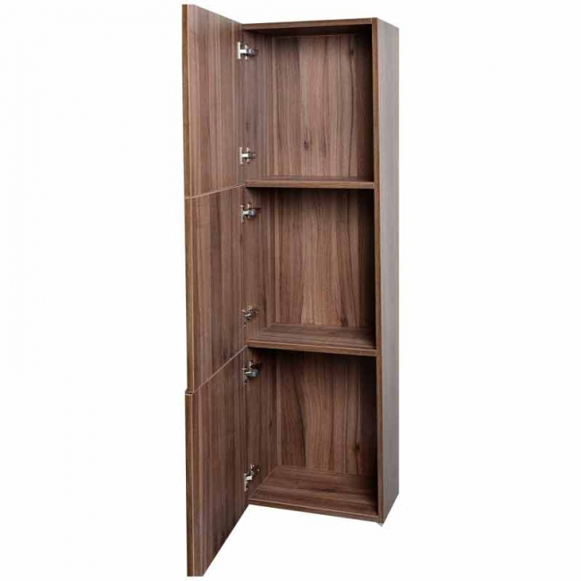 Buy 18" Walnut Linen Cabinet Tn-T730-Sc-Wn On Conceptbaths.com intended for Understanding the Design Philosophy Behind the 16 x 67 Linen Cabinet in Walnut