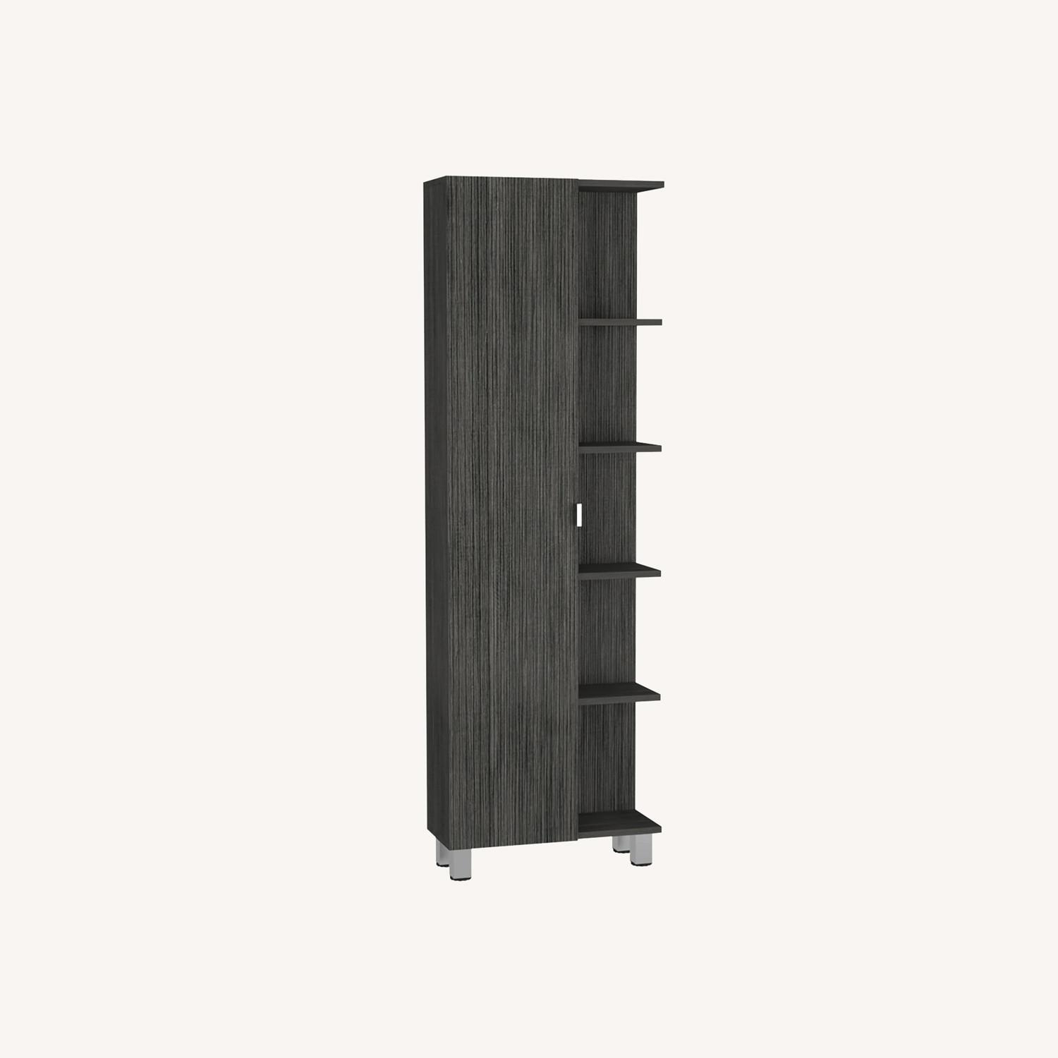 Corner Cabinet Womppi Bathroom Light Gray - Aptdeco intended for Corner Cabinet Womppi