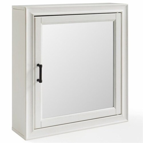 Crosley Cf7010-Wh 26 X 23.75 X 7.5 In. Tara Bath Mirror Cabinet ... pertaining to Understanding the Healing Power of Tara Bath Mirror Cabinet Practices