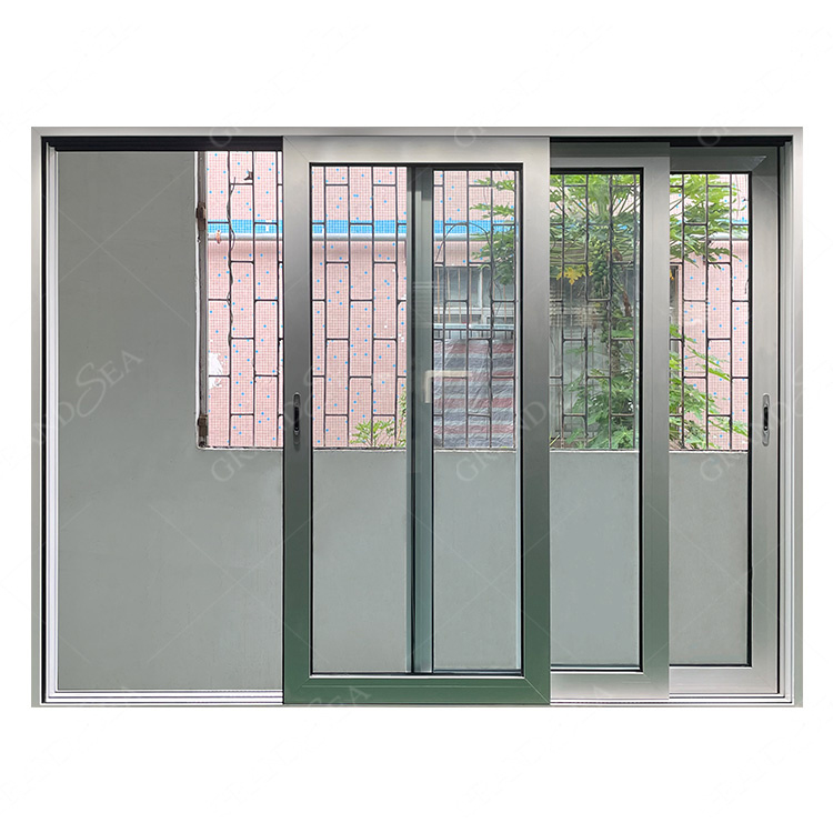 Customized Sliding Door Double Tempered Glass Aluminum Interior ... with Design Principles and Functional Benefits of Aeri Square Sliding Doors in Dual-Shelf Aluminum Frameworks