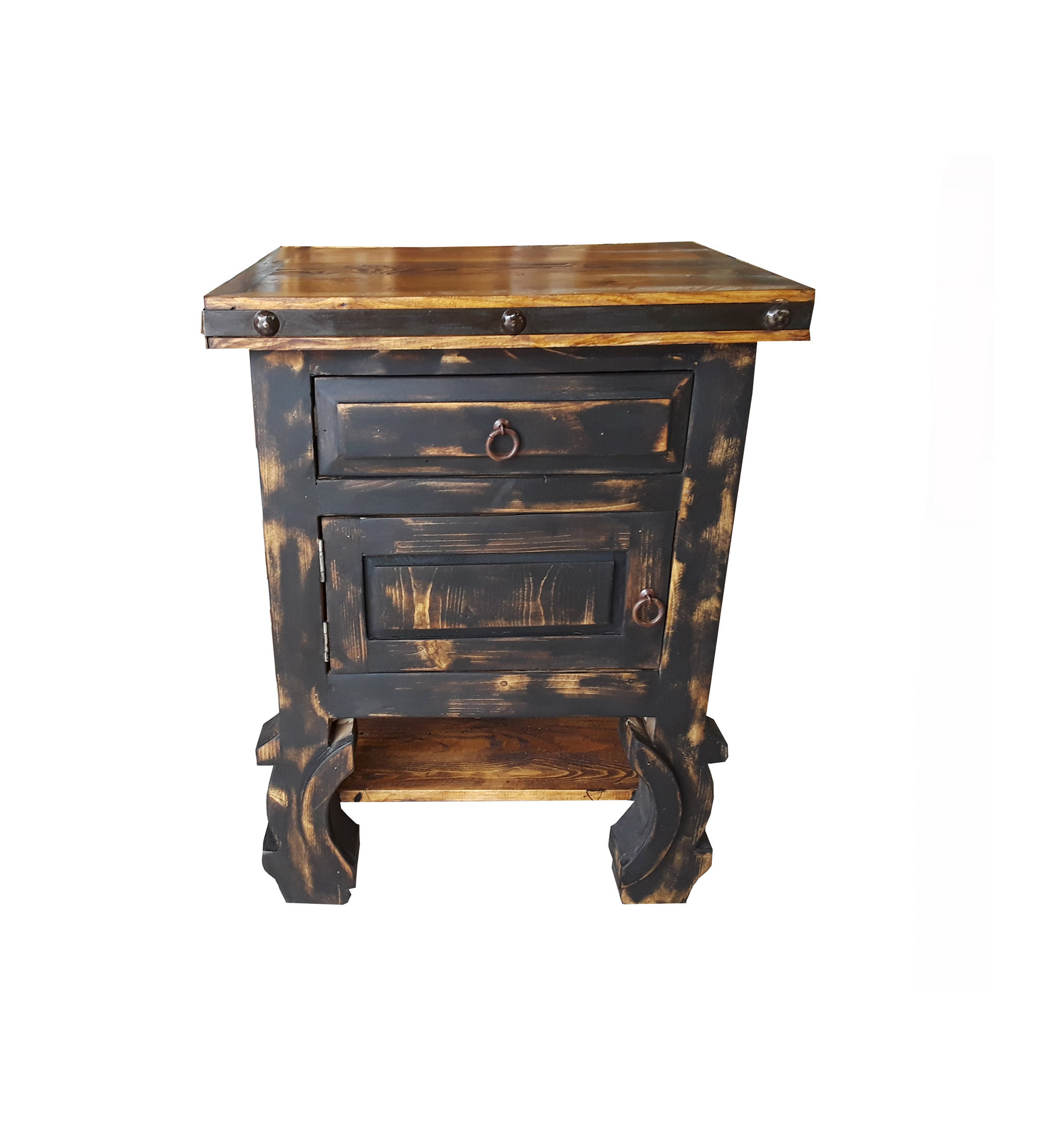 Dealno Rustic Reclaimed Wood Bathroom Vanity Black Wash, 28 X 20 X 32 ... in Delano Rustic Reclaimed Wood Bathroom Vanity, Black