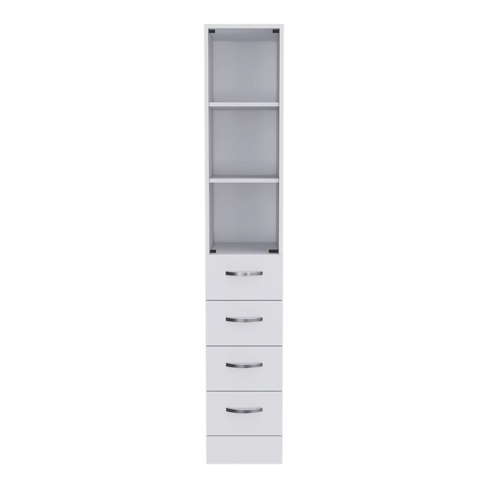Depot Eshop Oregon 2-Piece Engineered Wood Bathroom Cabinet Set In ... throughout Depot E-Shop Montana 2Piece Bathroom Set,Bathroom Vanity And Linen Cabinet,White