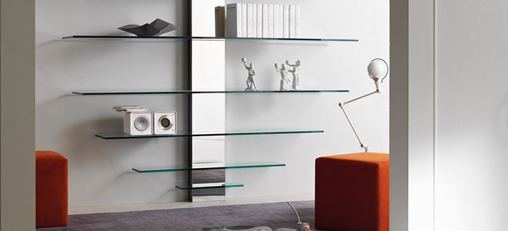 Diy Floating Glass Shelves - Custom Wall Mounted Entertainment Center with Aeri Vertical Glass Wall Mount Storage Unit