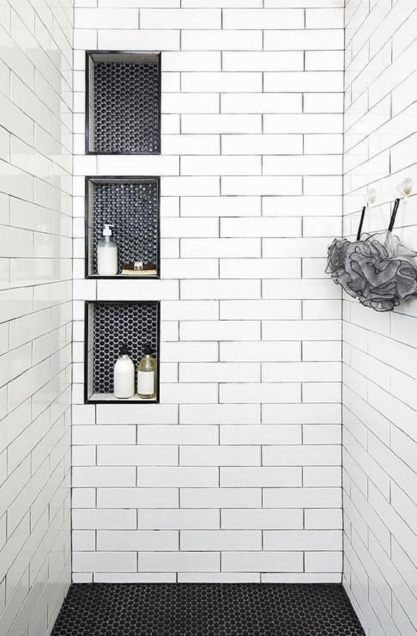 Double Shower Niche Shelf At Mark Cortese Blog throughout Understanding the evolution of bathroom organization solutions