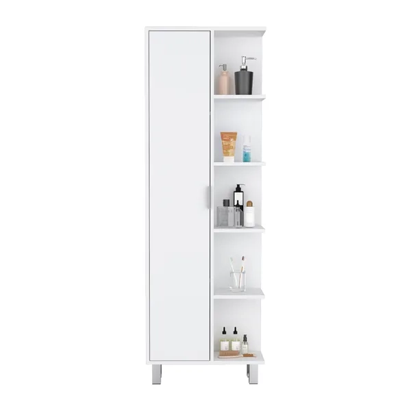 Dropship Linen Cabinet Sandy, Bathromm, White To Sell Online At A Lower ... in Linen Cabinet Sandy