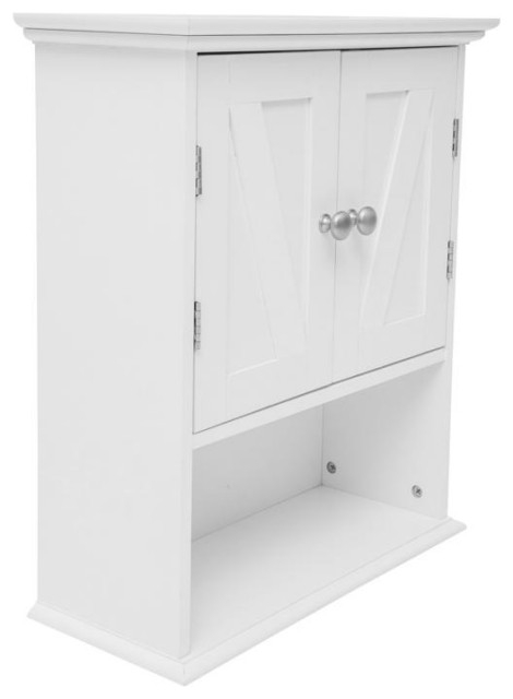 Dune Wall Mounted Bathroom Medicine Cabinet - Transitional - Medicine ... throughout Dune Farmhouse Bathroom Storage Organizer, White