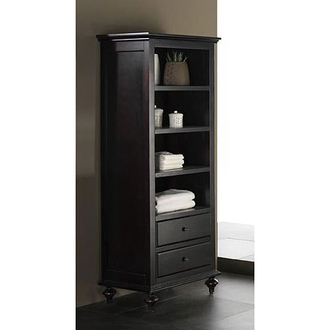 Espresso Linen Tower Cabinet At Patrick Purcell Blog throughout Exploring the Aesthetic Choices in Daria Linen Tower Project
