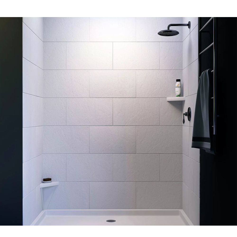 Factory Custom Marble Shower Surround White Marble Shower Wall Panel ... pertaining to Designing with 13x20 Shower TruNiche for Modern Bathrooms