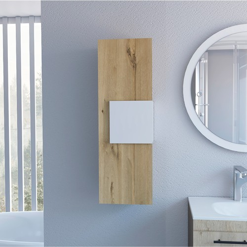 Fm Furniture Nottingham Medicine Cabinet With 3 Interior Light Oak ... regarding Streamlining Medical Workflow with Magna Medicine Cabinet-Light Oak/White Integration