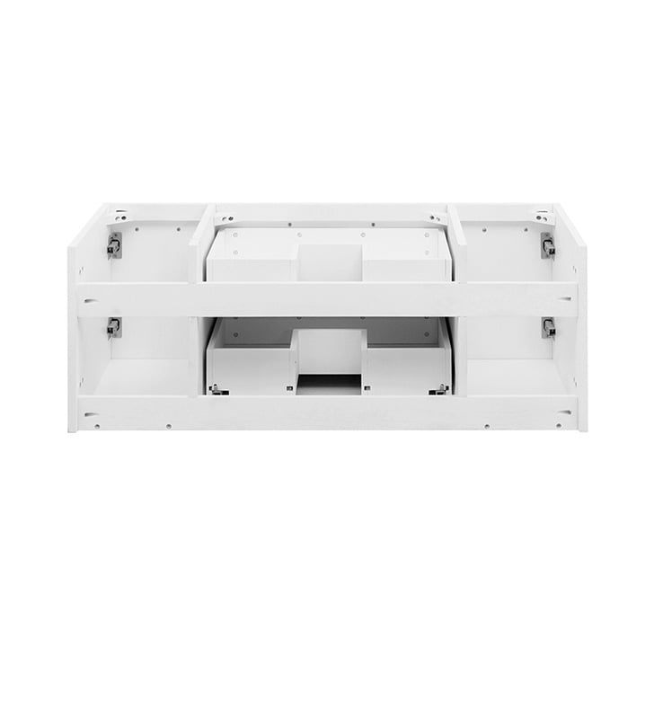 Fresca Fcb6142Wh-Vsl Lucera 42" White Wall Hung Vessel Sink Modern ... within Understanding the Lucera Series Bathroom Cabinet Design Philosophy