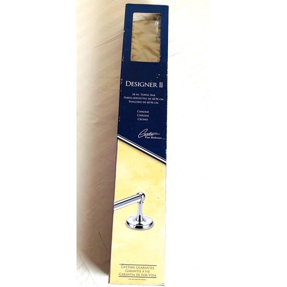Gatco | Bath | New In Box Gatco Designer Ii 24 In Spa Towel Rack In ... pertaining to Designer Ii 20.13" Glass Shelf