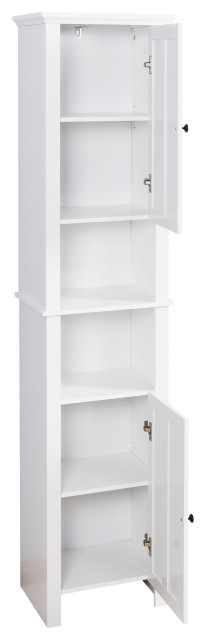 Gewnee Storage Cabinet - Transitional - Bathroom Cabinets - By Gewnee ... pertaining to Gewnee Tall And Wide Storage Cabinet