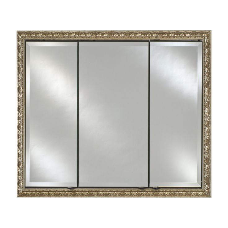 Have To Have It. Afina Signature Collection Triple Door 34W X 30H In ... in Afina Signature 4 Door Medicine Cabinet, Espresso