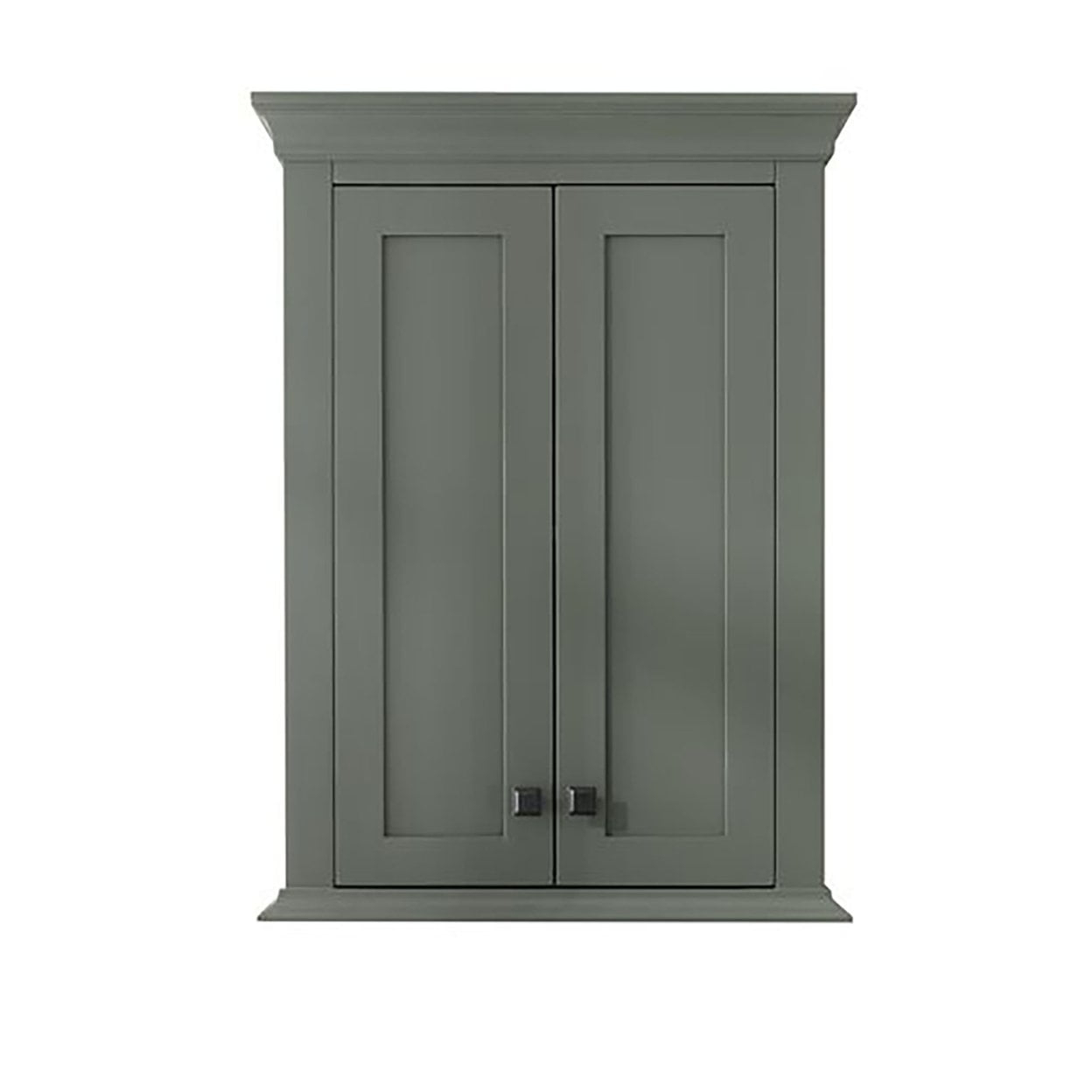 Home Bathroom Indoor 24" Pewter Green Toilet Topper Cabinet 2 Doors - 1 ... pertaining to Wlf2124 Toilet Topper Cabinet