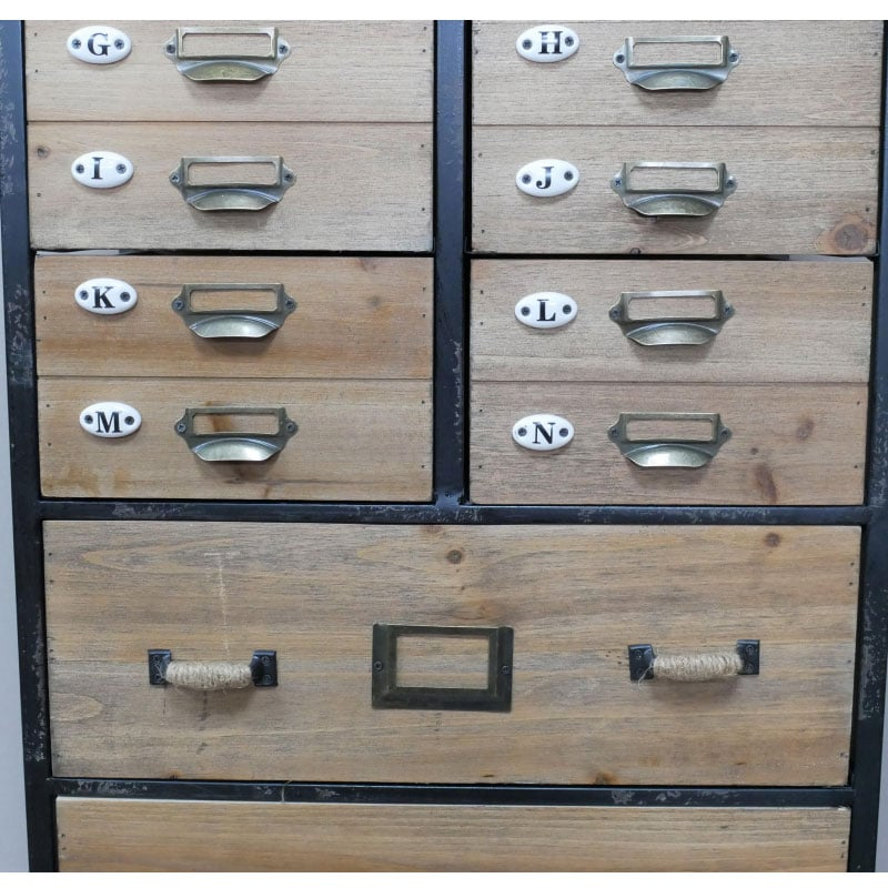 Industrial Rustic Solid Light Reclaimed Fir Wood Tall Multi Drawer ... for Choosing the Right Solid Recycled Fir Side Cabinet for Your Home