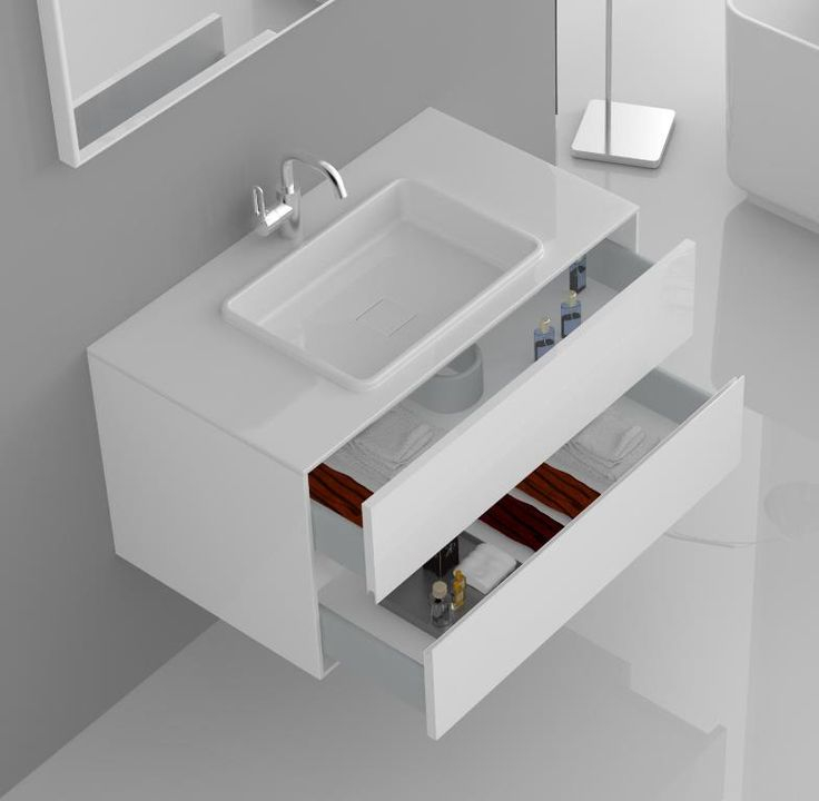 Kzoao Polystone Vanity 900Mm | Wall Vanity, Bathroom Accessories throughout 31" Polystone Wall Mounted Vanity Only