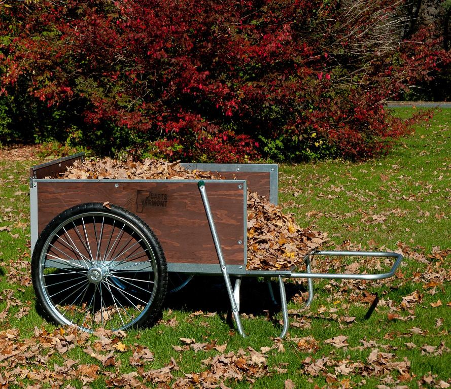 Large Garden Cart | Carts Vermont inside Aeri Large Wood Cart