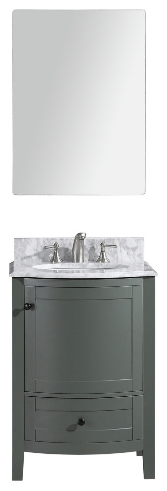 Legion Furniture 24" Pewter Green Bathroom Vanity - Pvc - Transitional ... within Legion Furniture Ws2512 Series Bathroom Sink Vanity, Pewter Green, 36"