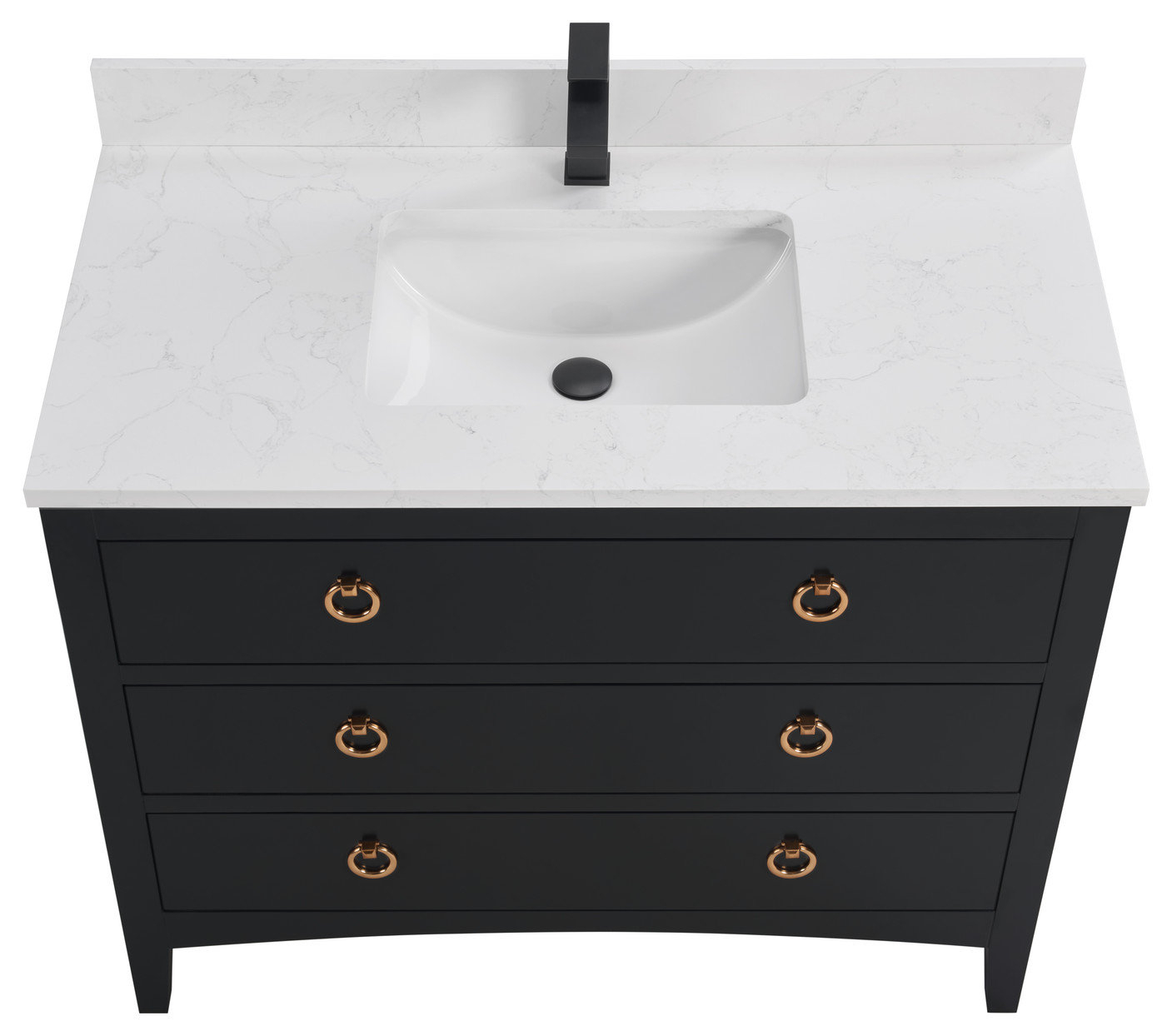 Legion Furniture Ws2518 Series Bathroom Sink Vanity, 42" - Transitional ... intended for Legion Furniture Ws2512 Series Bathroom Sink Vanity, Tricorn Black, 60"