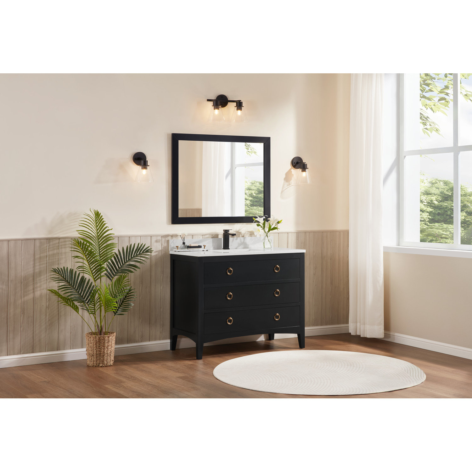 Legion Furniture Ws2518 Series Bathroom Sink Vanity, 42" - Transitional ... pertaining to How the Legion Furniture WS2512 Series Transforms Small Bathroom Layouts