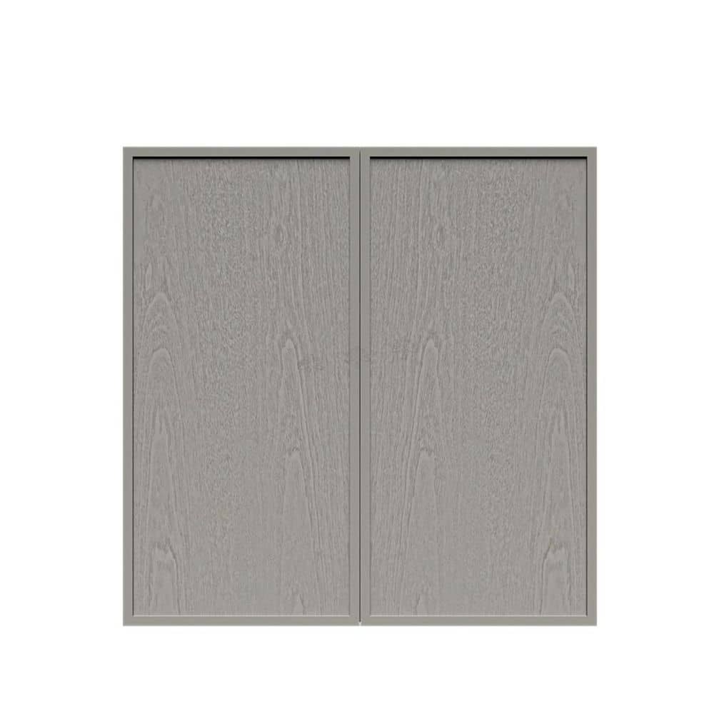Lifeart Cabinetry Slim Shaker Assembled 24 In. W X 30 In. H X 12 In. D ... within Optional Surface Mount Kit For Slim Line Cabinets., Msk-2430-Sl