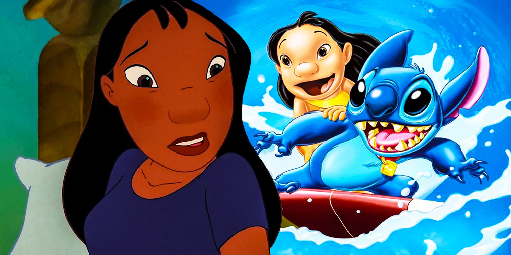 Lilo & Stitch | Screenrant for Lilo 36" Bathroom Vanity Gray White