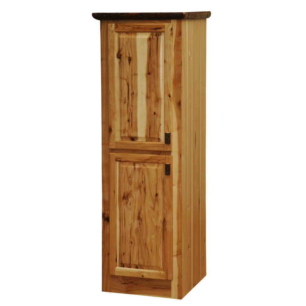 Linen Cabinet 24 Inch Width With Two Single Doors Hinged Right In Slate ... inside 24" Wide Reclaimed Pine Linen Cabinet Wash Finish Left Opening