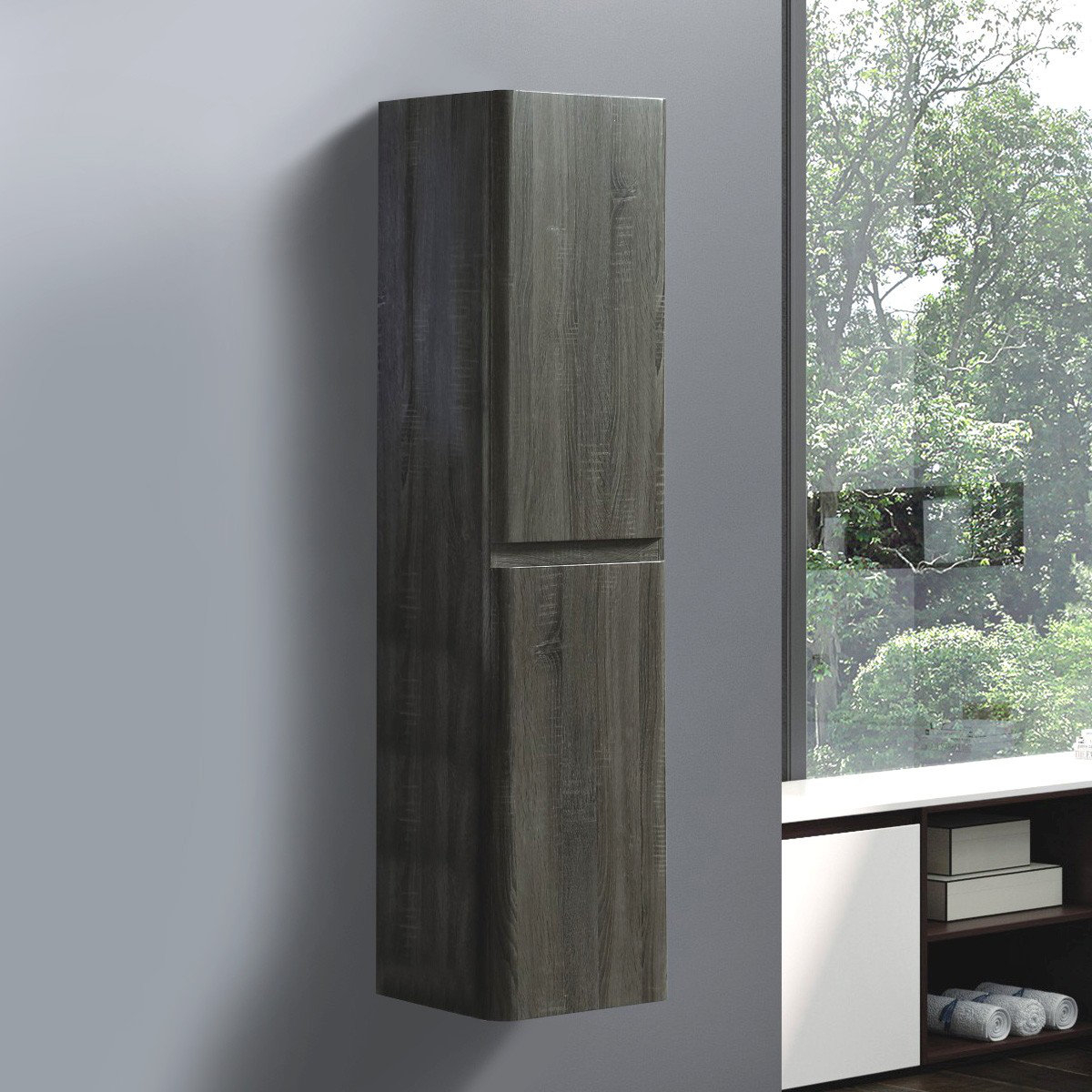 Loon Peak® Dylbere Wall Mounted Linen Cabinet | Wayfair inside Renia Wall-Mounted Linen Cabinet