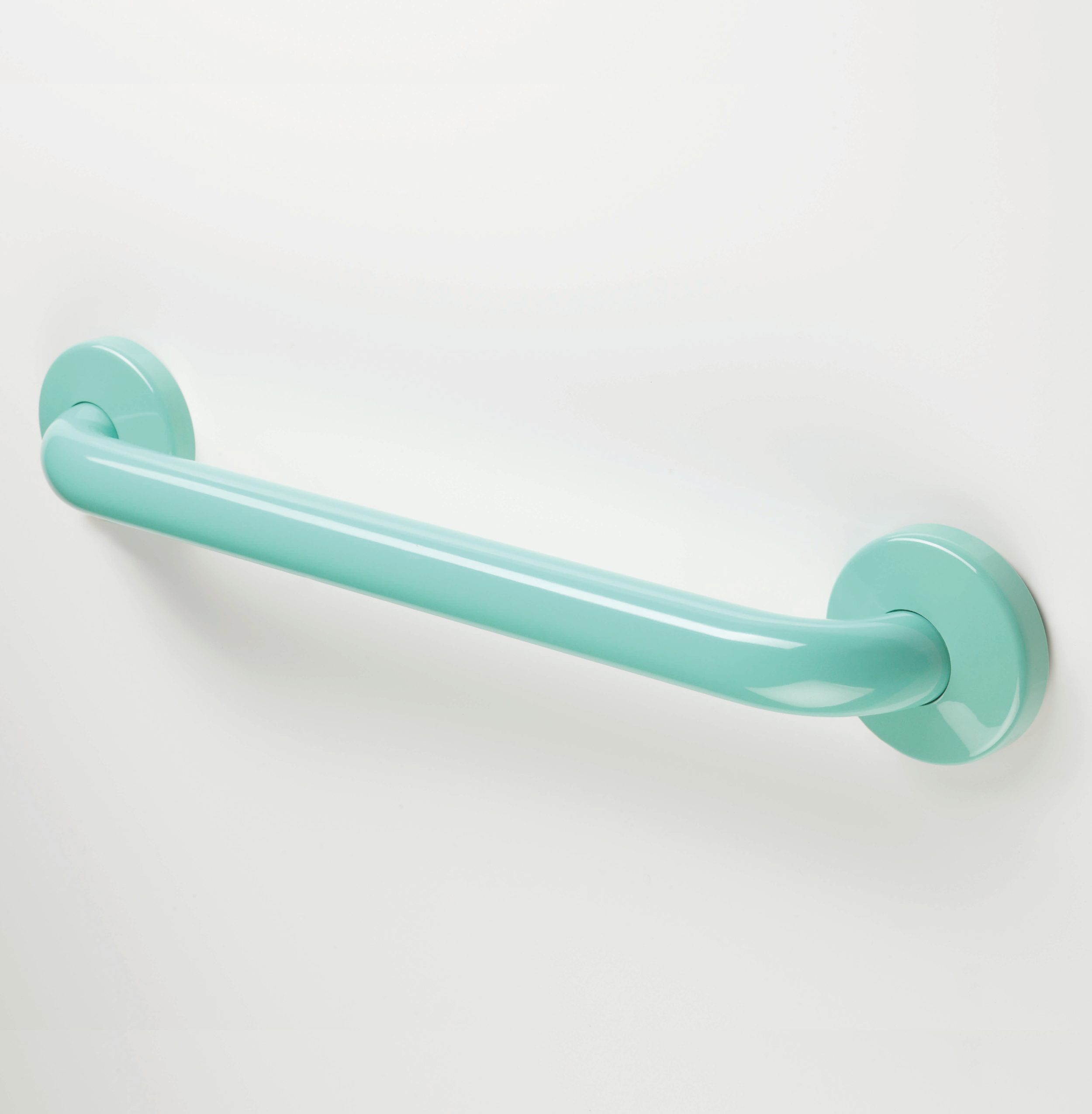 Maxima Vinyl Coated Straight Grab Bar with Elegancia 35" Wide Straight Grab Bar For Bathrooms