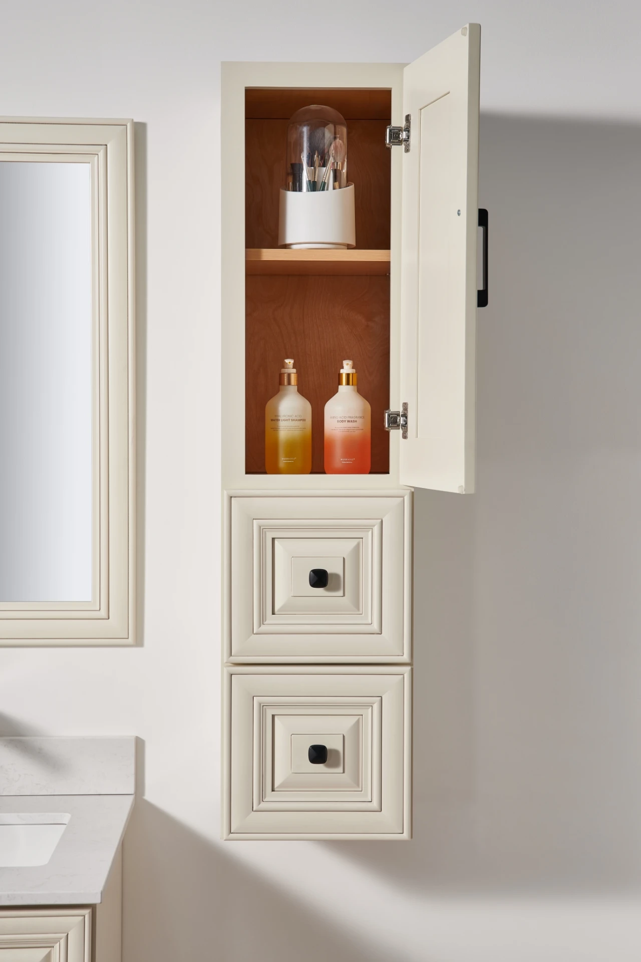 Mini Linen Cabinet | Topcan Cabinetry intended for Comparing Annecy 15"Wx46"Hx12"D Linen Cabinet Features with Traditional Storage Solutions